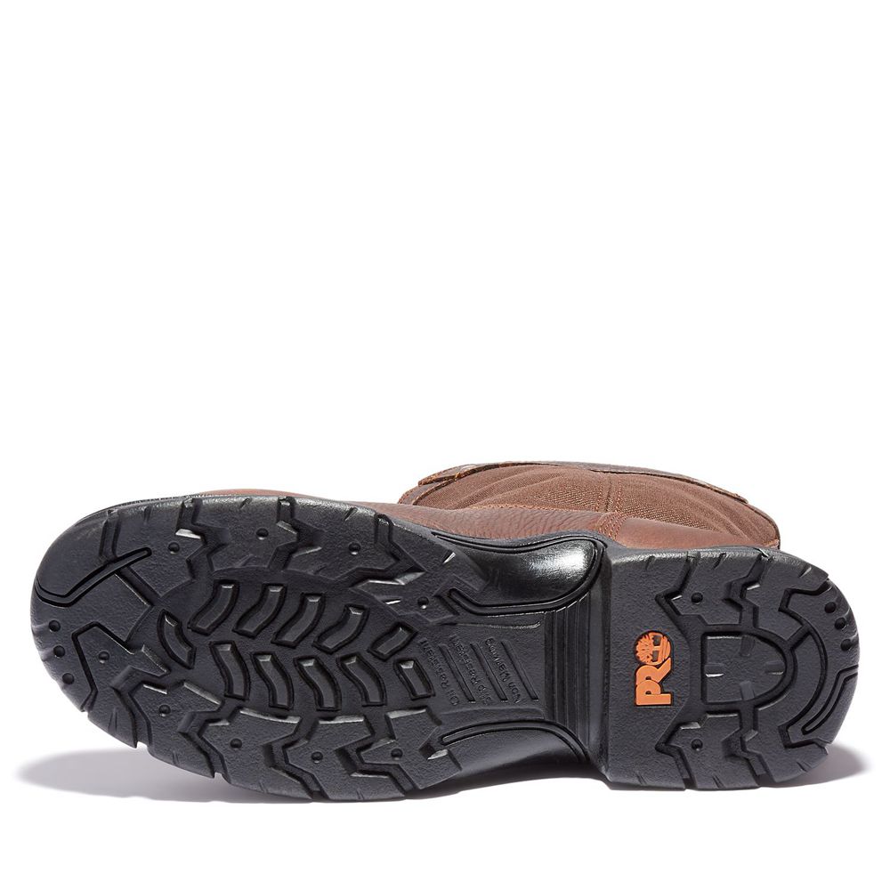 Bocanci De Muncă Timberland Barbati Maro - Pro® Excave Steel Toe Wellington - Romania - CJYTRP174